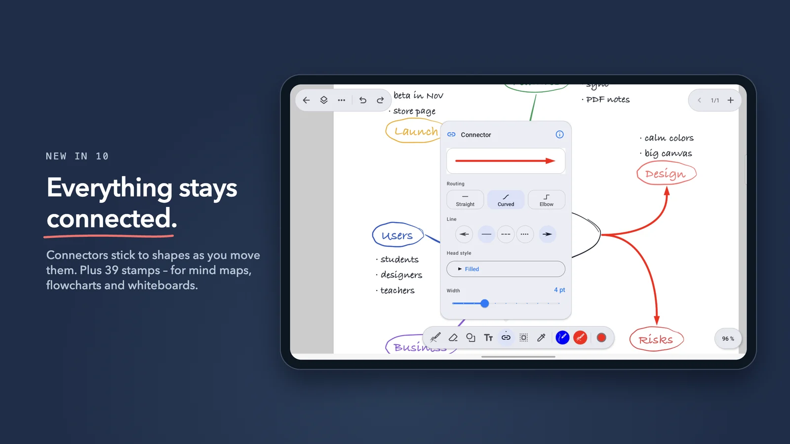 Sketches & diagrams – new in version 10