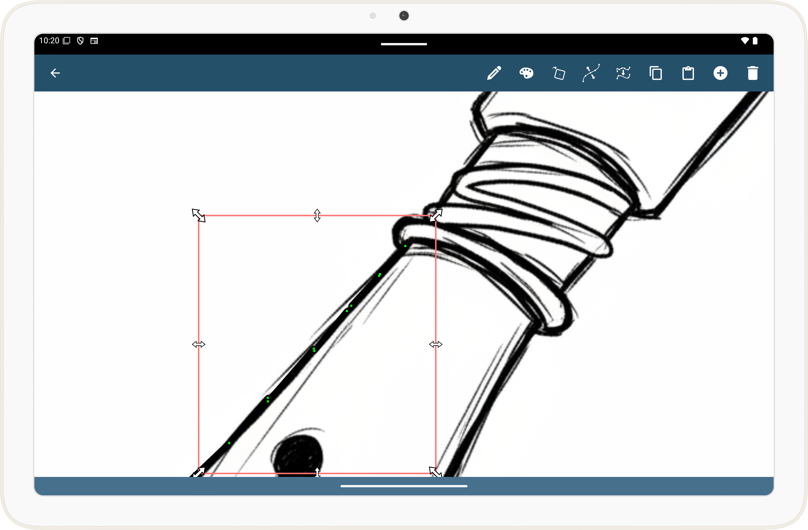 Note Taking - Desktop View