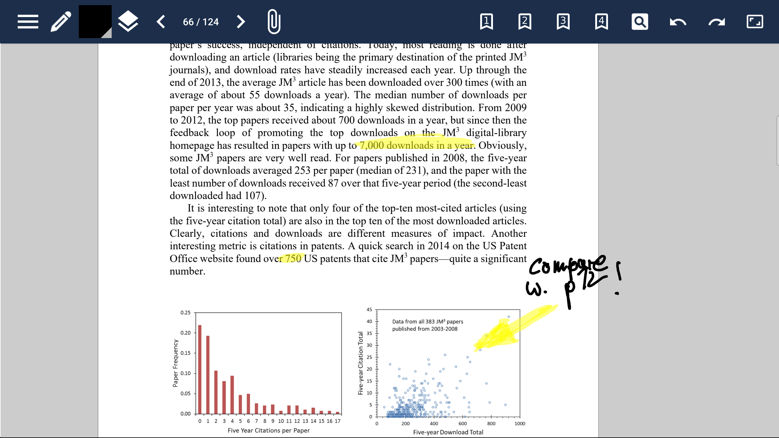 Note Taking - Desktop View